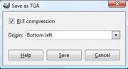 Step4: after selecting TGA this window appears...