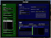 Sinews of War v.2 Assign Equipment Screen