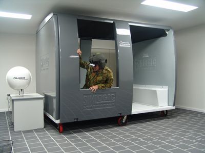 Prototype UH-60 mockup