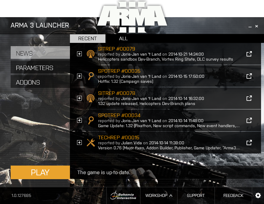 arma 3 launcher